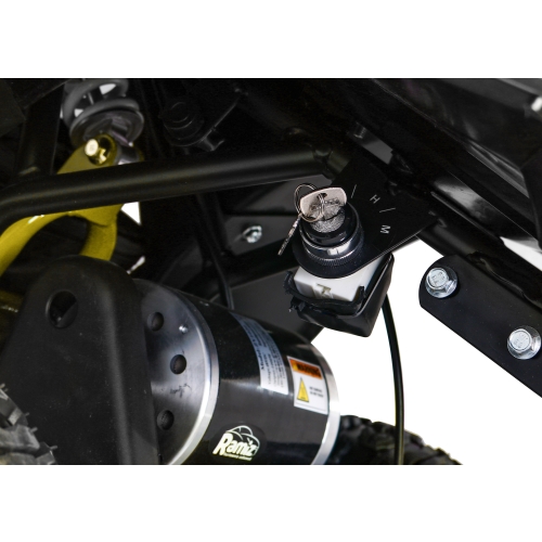 Quad Highper na akumulator 35km/h Silnik bezszczotkowy 1000W Koła pompowane Regulacja ATV-11E